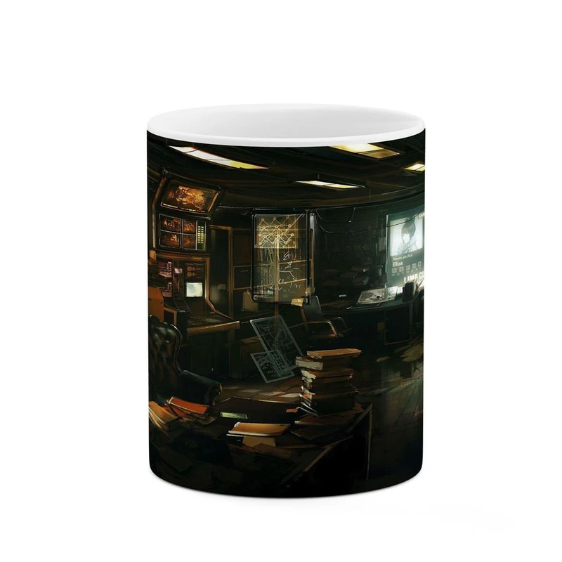 ماگ کاکتی مدل بازی Deus Ex کد mgh28137