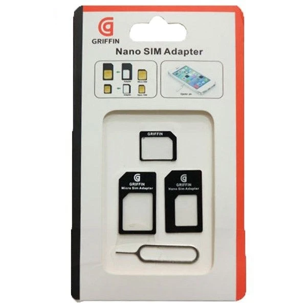 تبدیل سیم کارت های نانو و میکرو به استاندارد گریفین مدل SIM ADAPTOR
