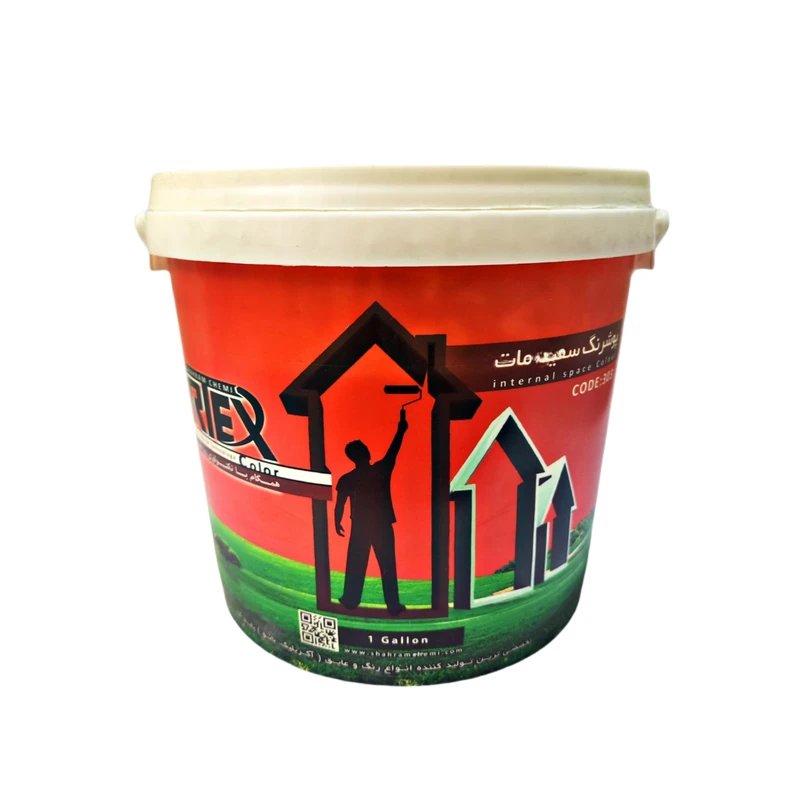رنگ پلاستیک لاتکس آرتکس مدل rc54 وزن 4 کیلوگرم 