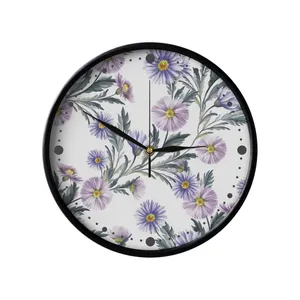 ساعت دیواری مدوپد طرح گل‌های بابونه مدل PAT00066