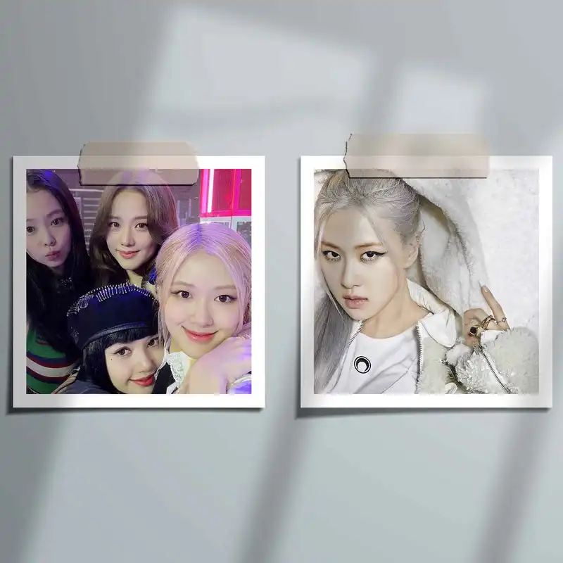 دفتر یادداشت باژیکان مدل بلک پینک کد 20111146 به همراه فتوکارت مجموعه 32 عددی