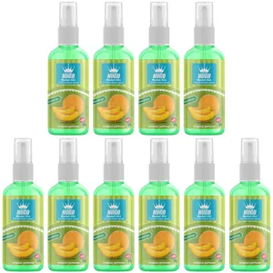 اسپری خوشبو کننده خودرو هوگو کد 011 با رایحه طالبی حجم 50 میلی لیتر بسته 10 عددی