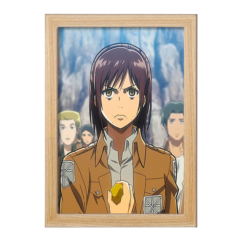 تابلو خندالو مدل ساشا براوس انیمه اتک آن تایتان Attack on Titan  کد 10964