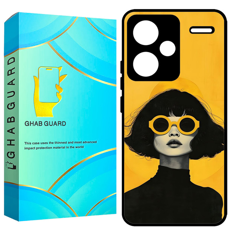 کاور قاب گارد طرح دختر مدل GCHPN13PL مناسب برای گوشی موبایل شیائومی Redmi Note 13 Pro Plus