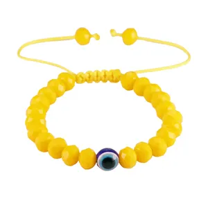 دستبند مدل کریستال چشم نظر ZA-CCH01