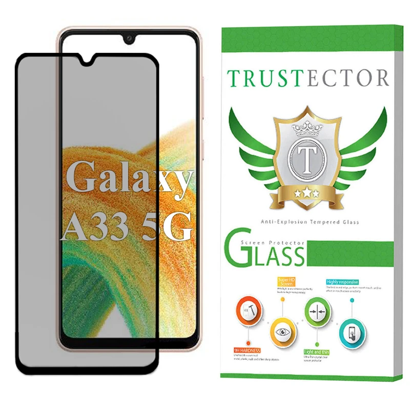 محافظ صفحه نمایش حریم شخصی تراستکتور مدل PFTA مناسب برای گوشی موبایل سامسونگ Galaxy A33 5G