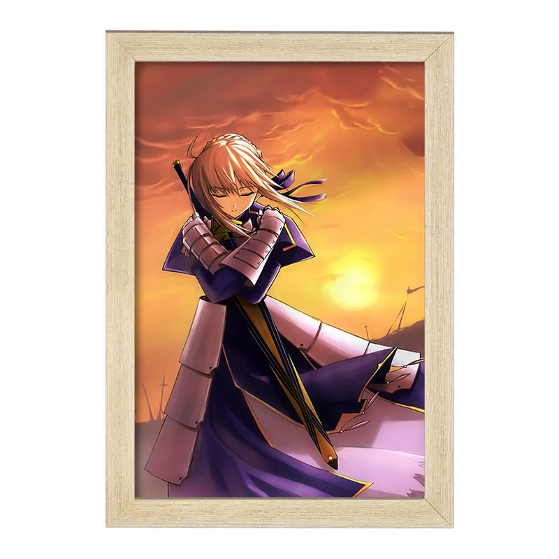 تابلو خندالو مدل التر انیمه فیت استی نایت Fate Stay Night  کد 22819