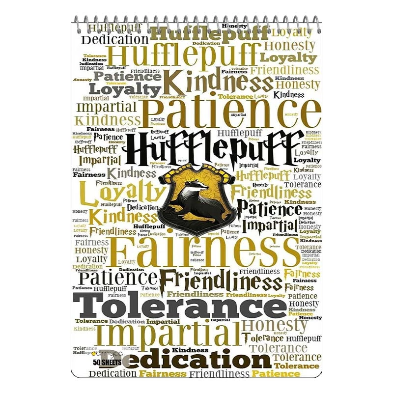 دفتر نقاشی 50 برگ سیمی کارنیکا طرح هری پاتر Harry Potter کد 38574