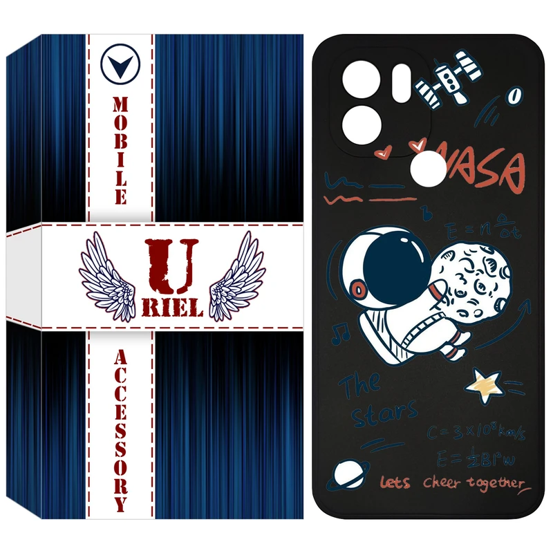 کاور یوریل مدل KSH کد 27 طرح ناسا مناسب برای گوشی موبایل شیائومی Redmi A2 Plus