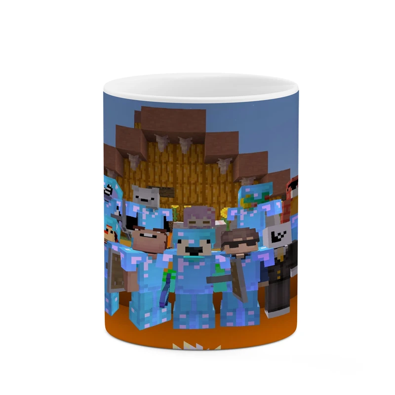 ماگ کاکتی طرح ماینکرافت minecraft مدل mgh41286