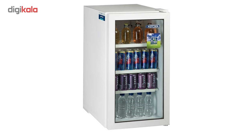 یخچال 5 فوت ایستکول مدل TM-4294-CS، با ارتفاع 80، پهنای 45 و عمق 52 سانتی متر، میزان مصرف انرژی C، دارای 4 طبقه در یخچال، دارای پایه های قابل تنظیم