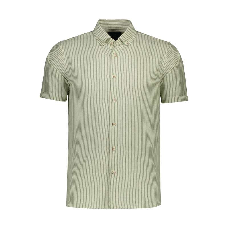 پیراهن آستین کوتاه مردانه آر اِن اِس مدل 12201372-green