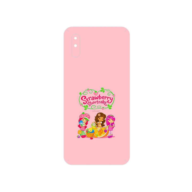 برچسب پوششی ماهوت مدل Strawberry Shortcake مناسب برای گوشی موبایل شیائومی Redmi 9i Sport