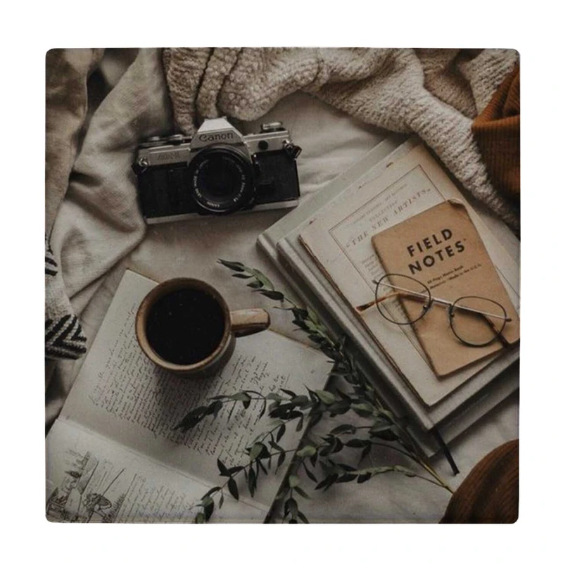 زیر لیوانی طرح دوربین و فنجان کد    3261598_531