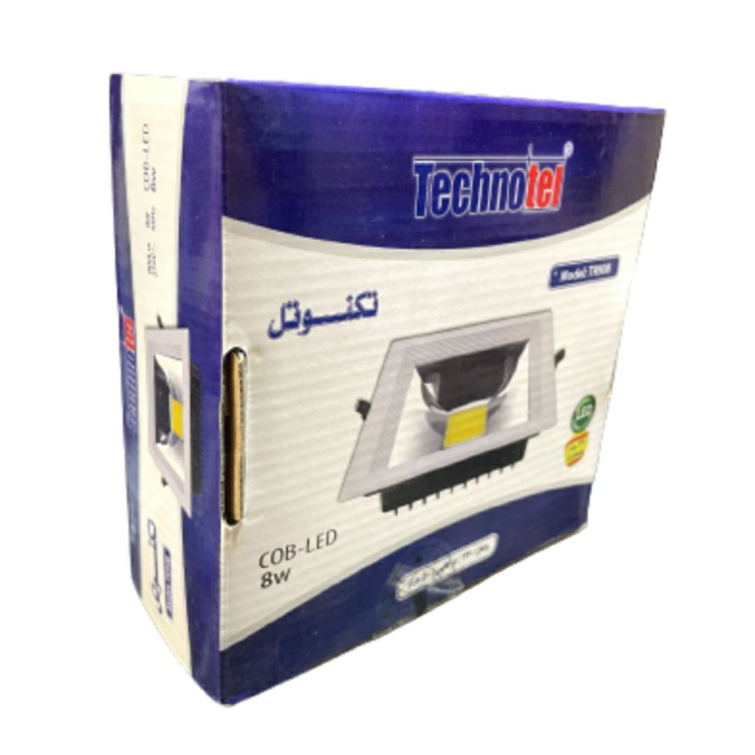 چراغ ال ای دی 8 وات تکنوتل مدل TR908