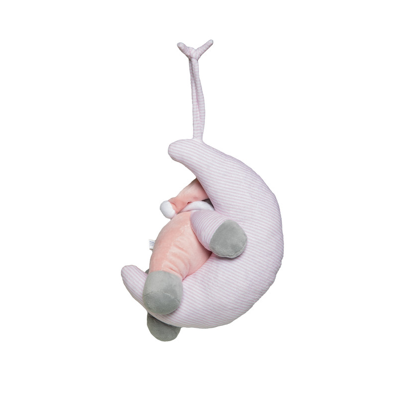 عروسک یانیک مدل آویز فیل و ماه ارتفاع 28 سانتی متر