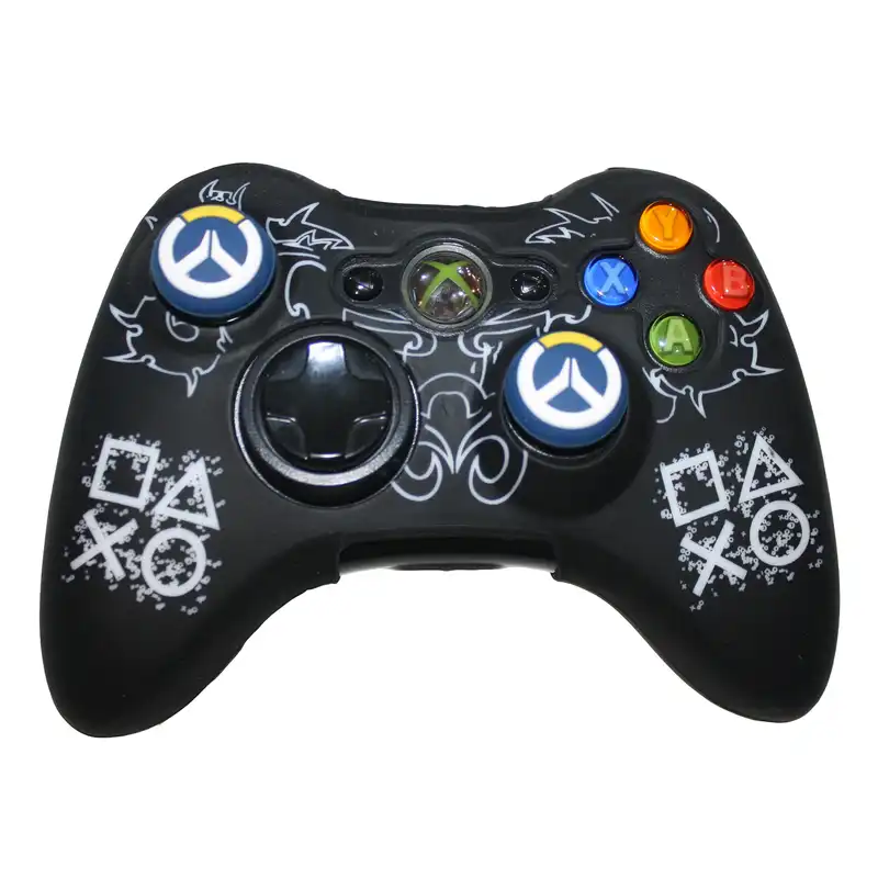 محافظ دسته ایکس باکس 360 مدل 88 logo به همراه روکش آنالوگ