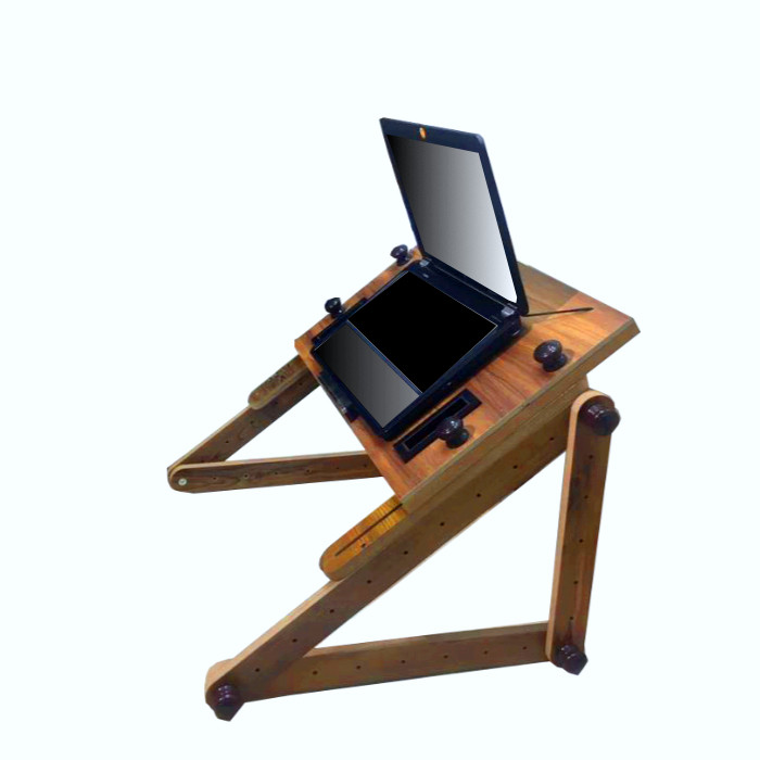 پایه نگهدارنده لپ تاپ مدل تلسکوپی