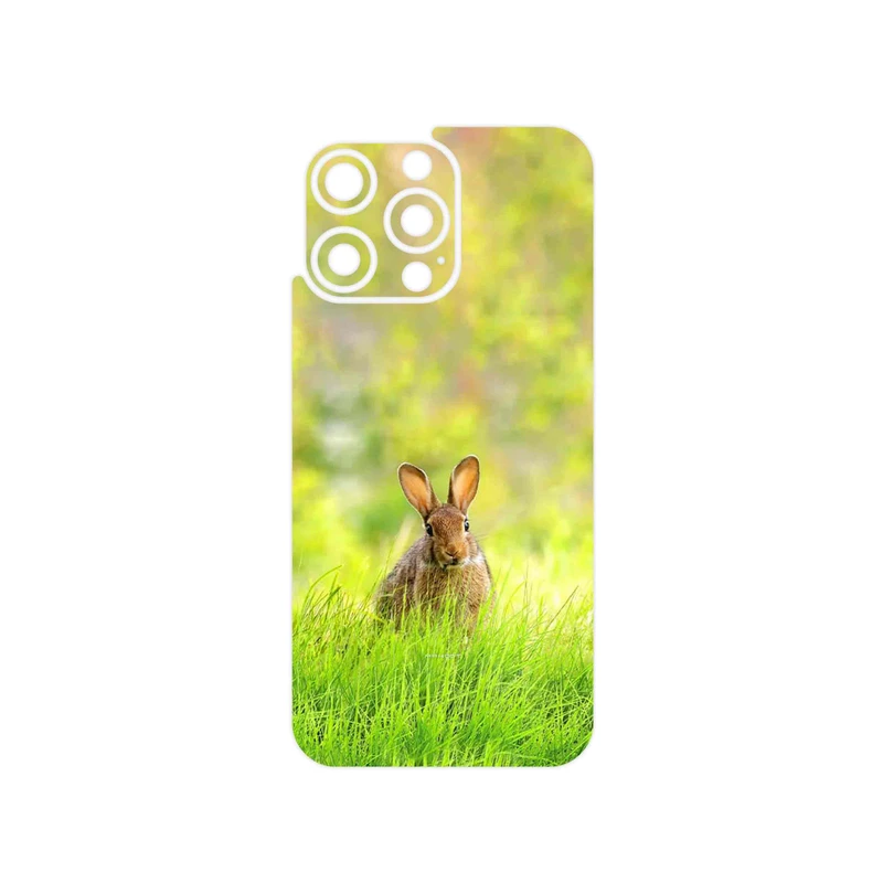 برچسب پوششی ماهوت مدل Rabbit مناسب برای گوشی موبایل اپل iPhone 15 Pro Max
