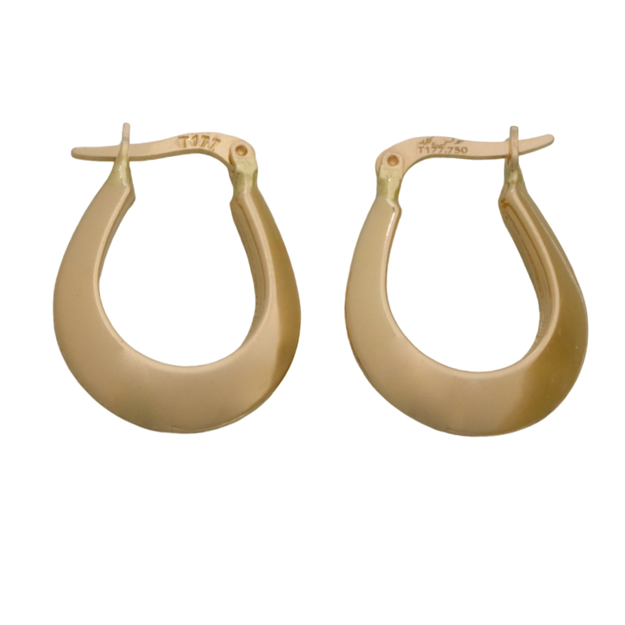 گوشواره طلا 18 عیار زنانه گالری رحمانی مدل EB01