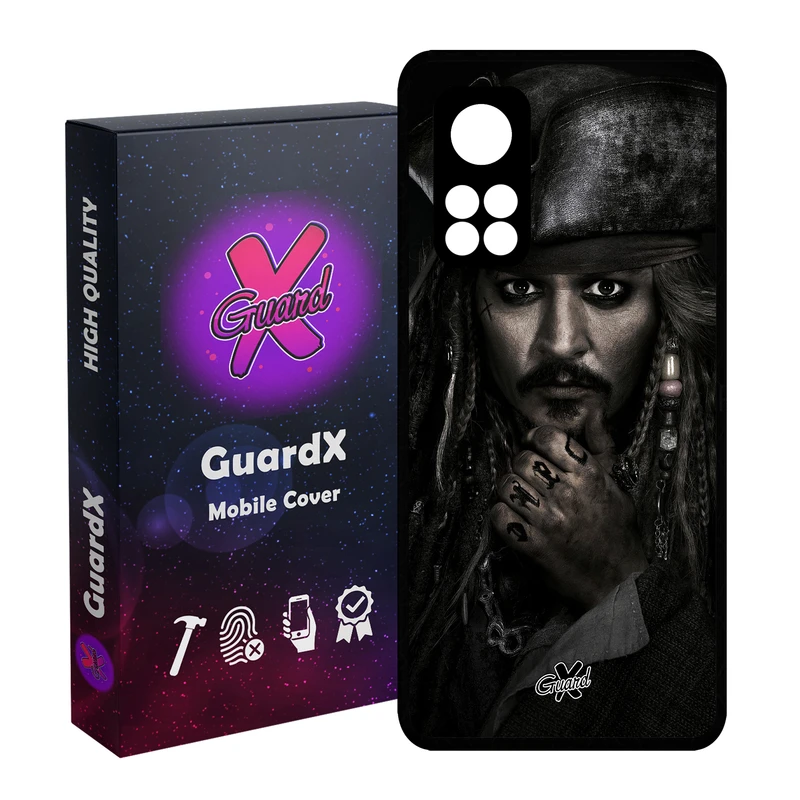 کاور گارد ایکس طرح Johnny Depp مدل Glass10178 مناسب برای گوشی موبایل شیائومی Mi 10T / Mi 10T Pro