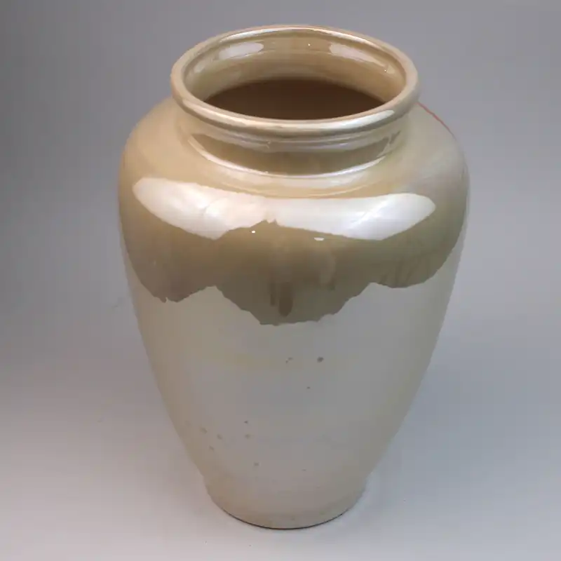 گلدان سرامیکی مدل لاستر طرح شکیبا