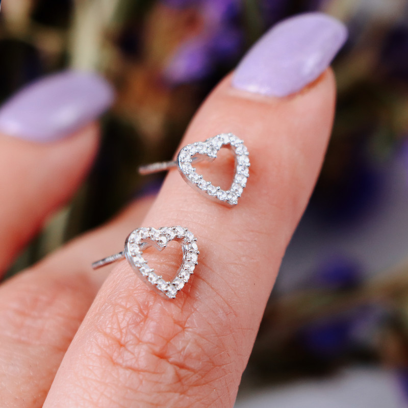 گوشواره نقره زنانه جی تی ای مدل G_189