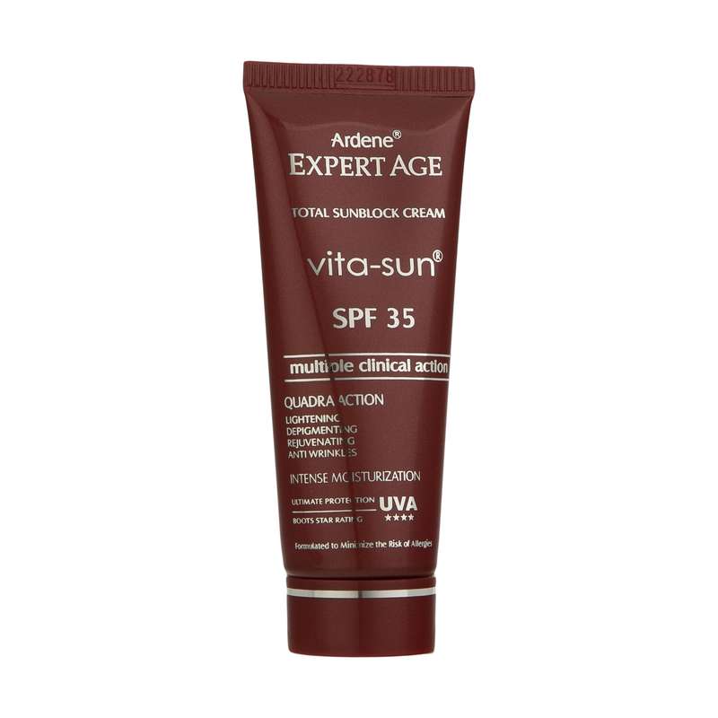 کرم ضد آفتاب آردن اکسپرت ایج مدل Vita-Sun حجم 45 میلی لیتر کرم ضد آفتاب آردن اکسپرت ایج مدل Vita-Sun حجم 45 میلی لیتر