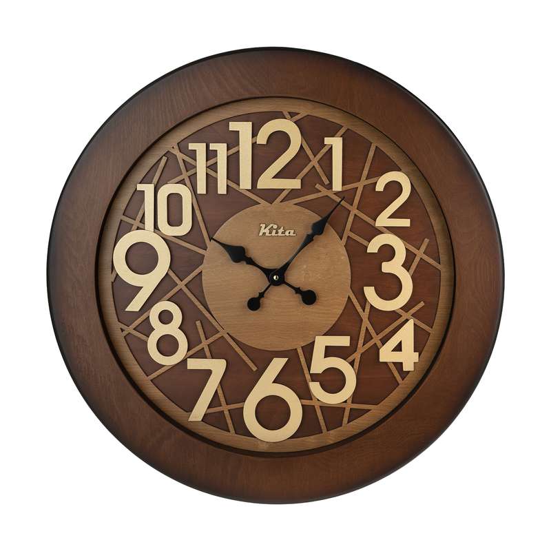 ساعت دیواری هُم آدیس مدل کیتا رویال کد CKS 602-C80