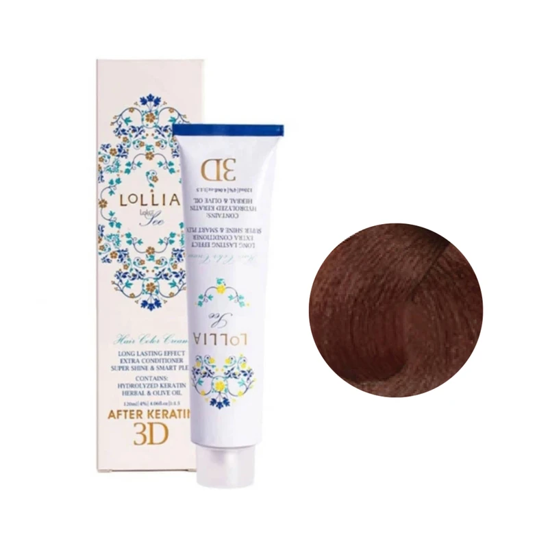 رنگ مو لولیا سی شماره 6/71 حجم 120 میلی‌لیتر رنگ بلوند شنی تیره