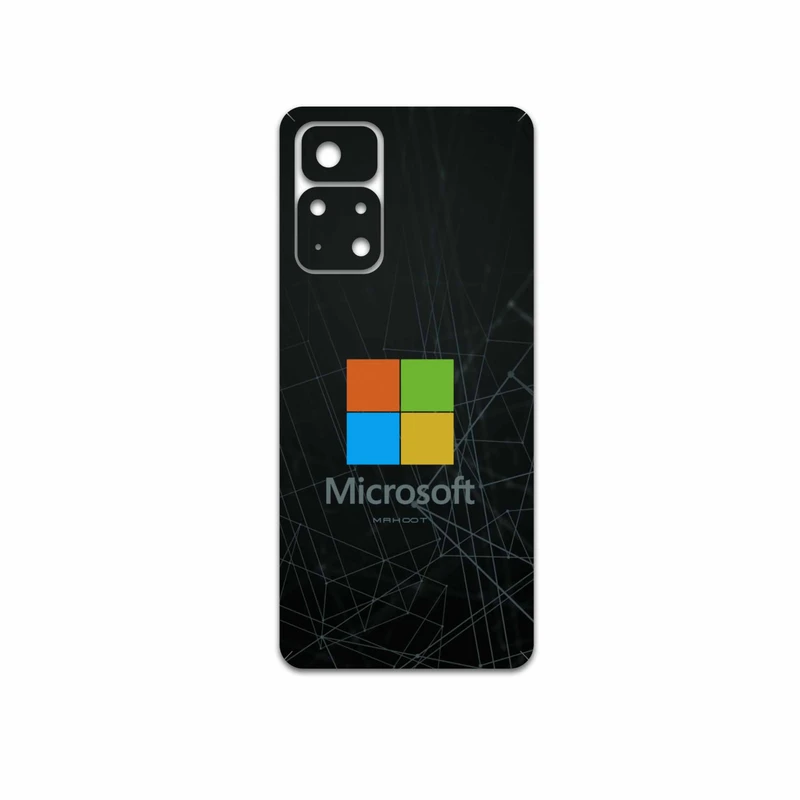 برچسب پوششی ماهوت مدل Microsoft-Logo مناسب برای گوشی موبایل شیائومی Poco M4 Pro 5G