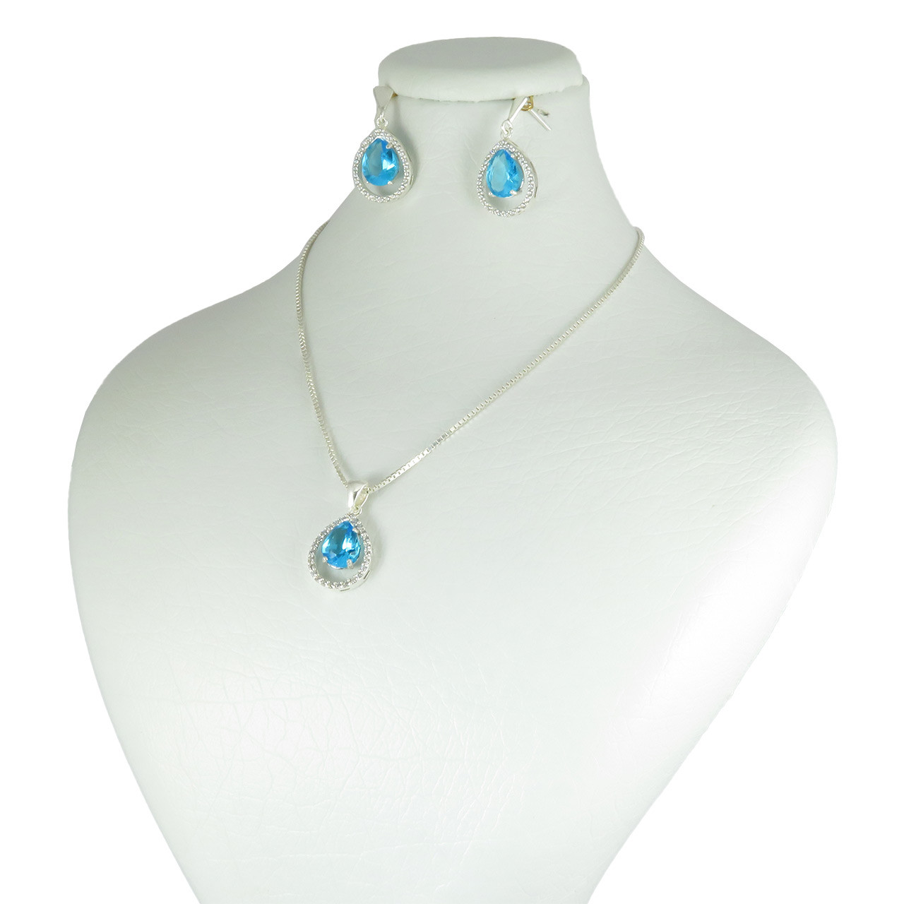 نیم ست نقره زنانه مدل AV182-S10 C1