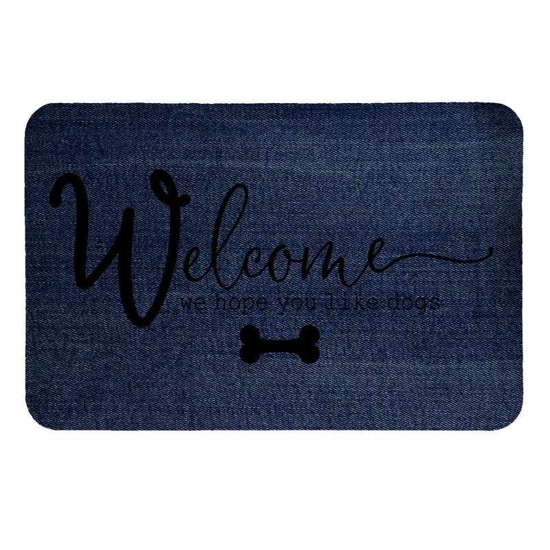 پادری طرح  welcome کد 9517 سایز 60 × 40 سانتی متر