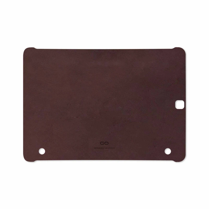 برچسب پوششی ماهوت مدل Matte-Dark-Brown-Leather مناسب برای تبلت سامسونگ Galaxy Tab S2 9.7 2016 T813N