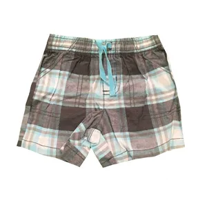 شلوارک پسرانه مدل چهارخونه