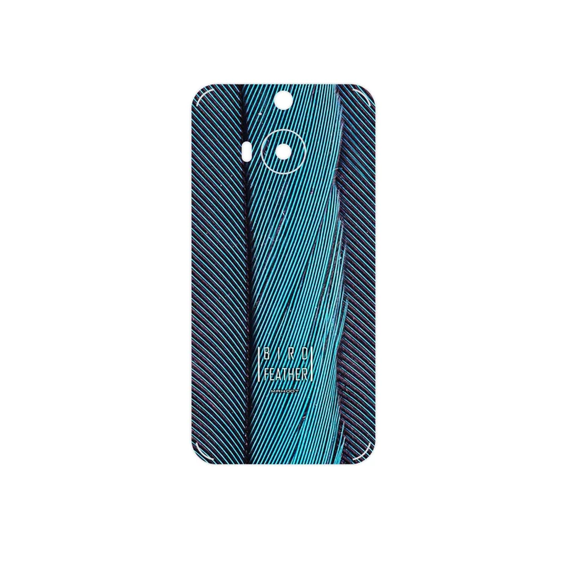 برچسب پوششی ماهوت مدل Turquoise feathers مناسب برای گوشی موبایل اچ تی سی One M9 Plus