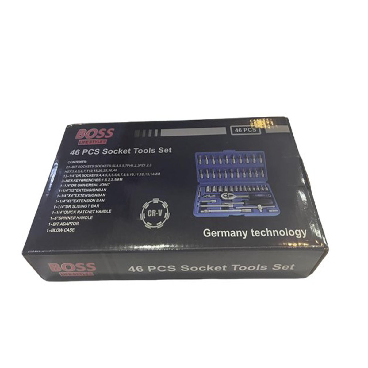 جعبه بکس باس مدل LIFE_STYLE مجموعه 46 عددی