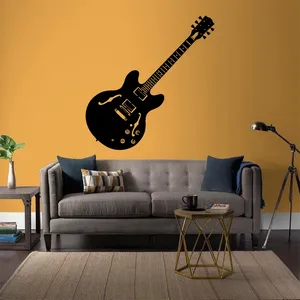 استیکر مدل چوبی طرح گیتار کد S45