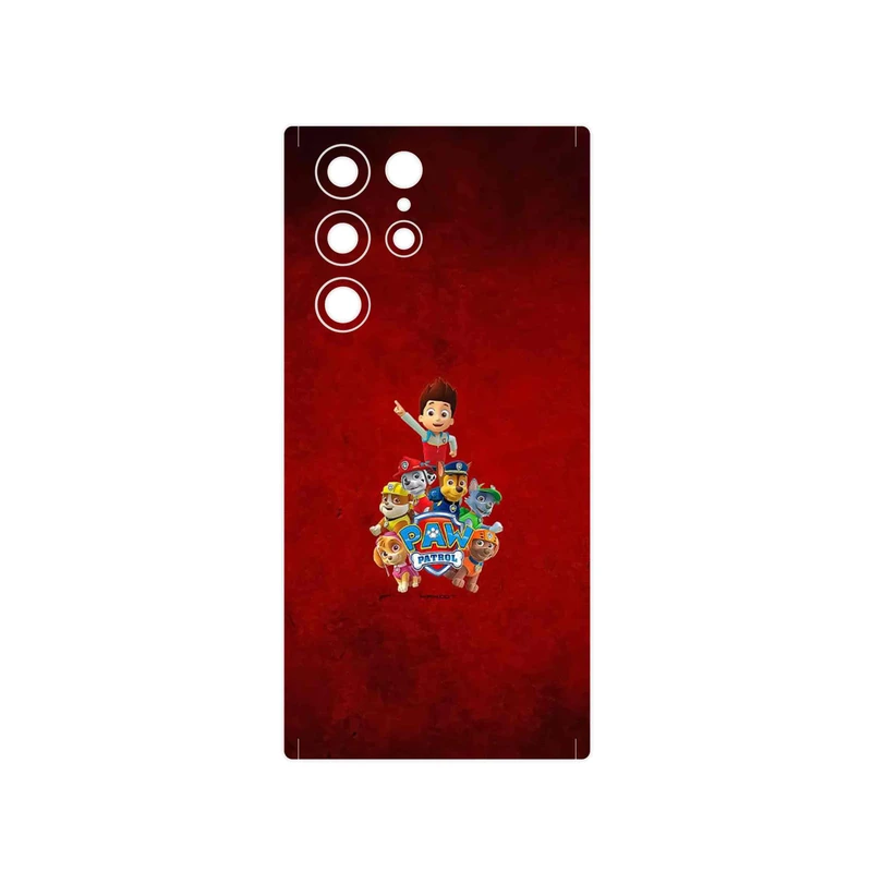 برچسب پوششی ماهوت مدل Paw Patrol مناسب برای گوشی موبایل سامسونگ Galaxy S22 Ultra 5G