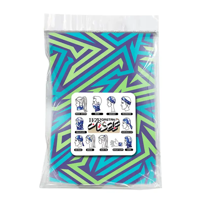 دستمال سر و گردن هزاردستان مدل das81