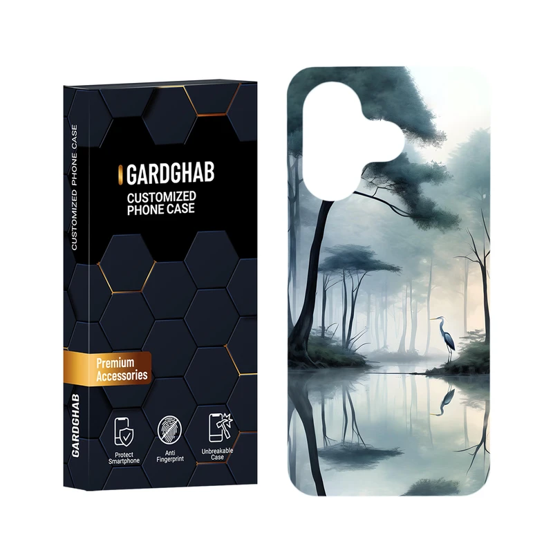 کاور گارد قاب مدل هنری مناسب برای گوشی موبایل شیائومی Redmi 13