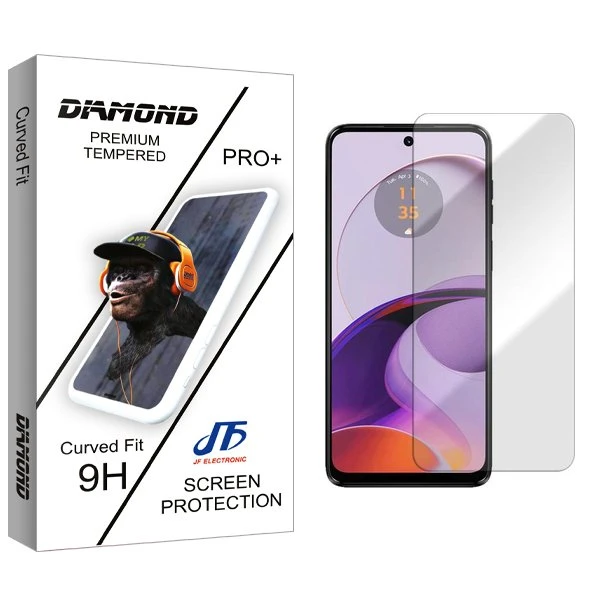 محافظ صفحه نمایش جی اف مدل Diamond مناسب برای گوشی موبایل موتورولا Moto G14