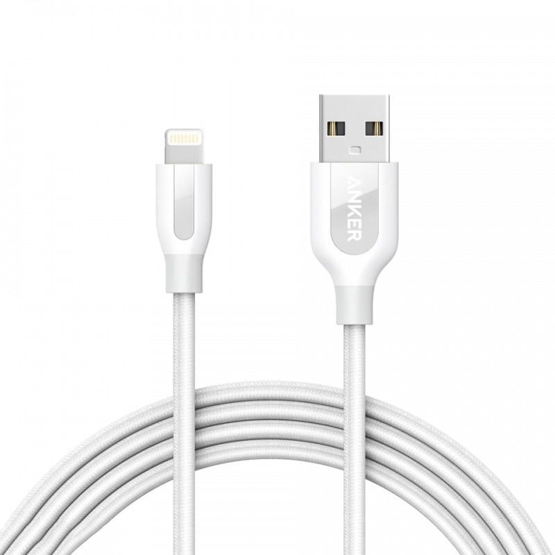 کابل تبدیل USB به لایتنینگ انکر مدلA 8121 PowerLine طول 0.90 متر