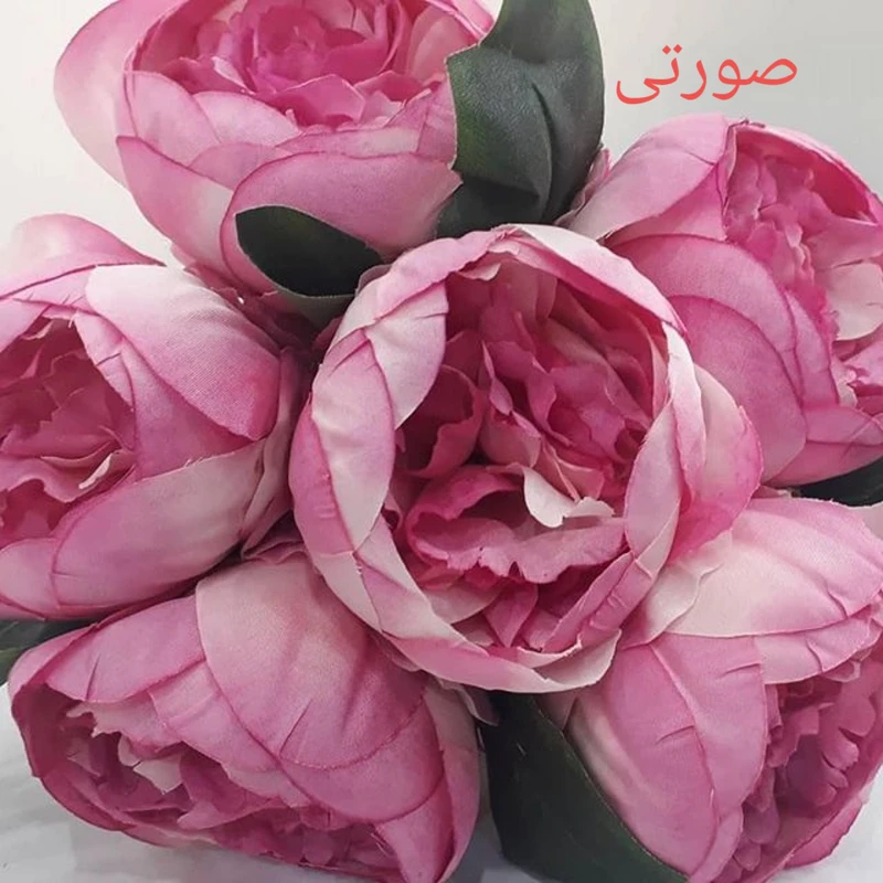 گل مصنوعی طرح پیونی کد pa0085 عکس شماره 7