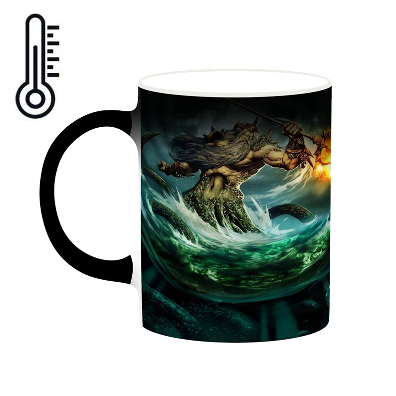 ماگ حرارتی کاکتی طرح گاد آف وار God Of War مدل mgh40725