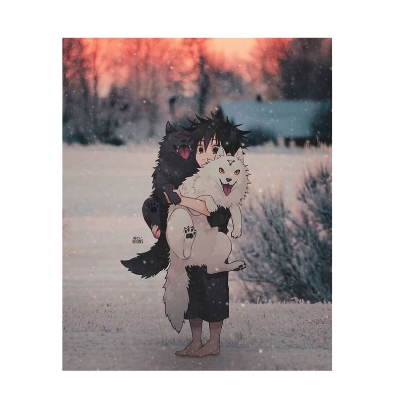 استیکر لپ تاپ و موبایل مدل انیمه طرح جوجوتسو کایسن توجی فوشیگورو Jujutsu Kaisen Toji Fushiguro کد 443