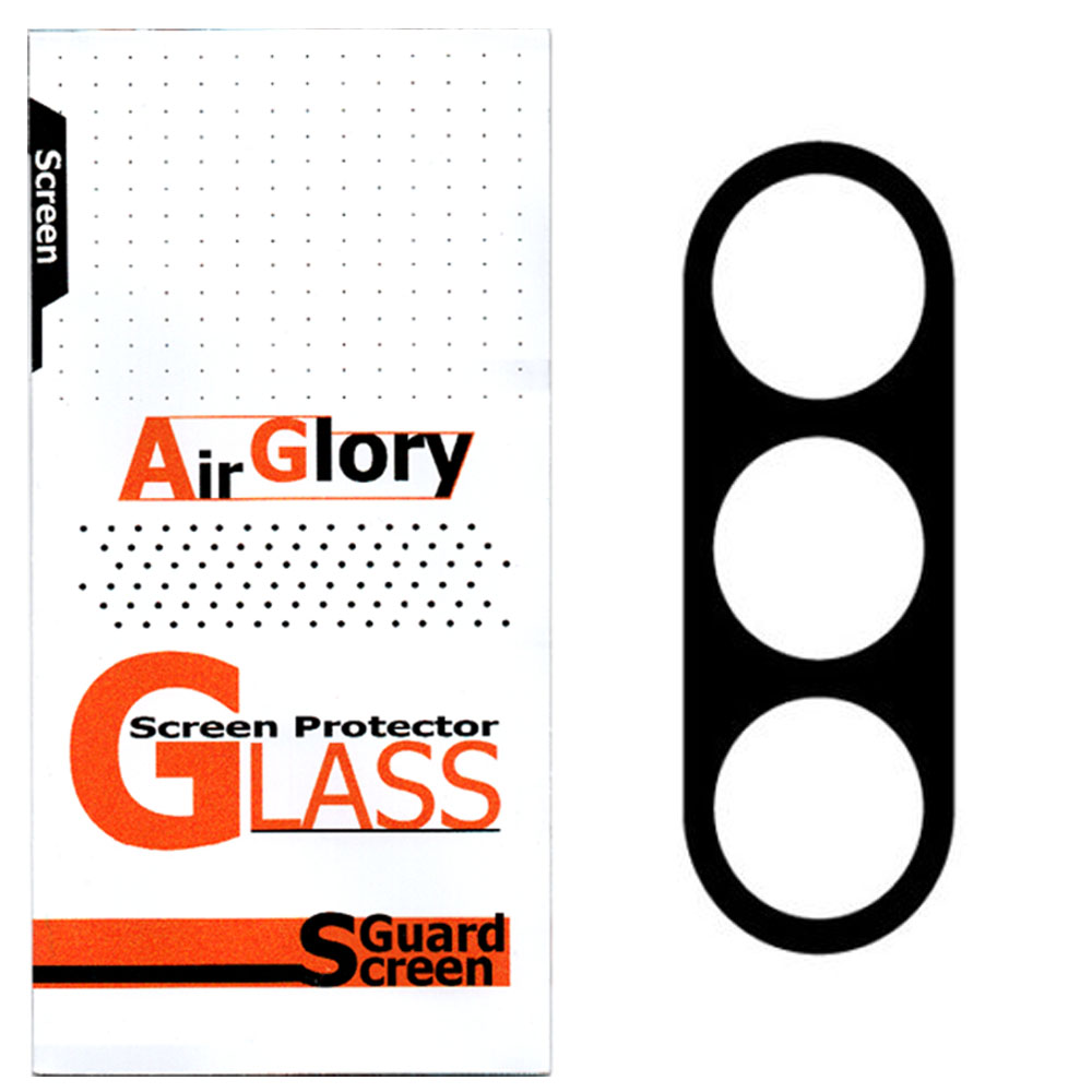 محافظ لنز دوربین شیشه ای ایرگلوری مدل سه بعدی مناسب برای گوشی موبایل سامسونگ Galaxy A14 / A24 / A34