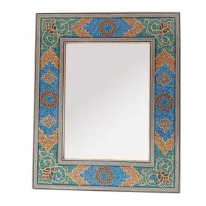 آینه خاتم کاری مدل تذهیب کد SA-1824