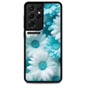 AKAM AMC-WSGS21U-FLOWERS-43 Cover For Samsung Galaxy S21 Ultra