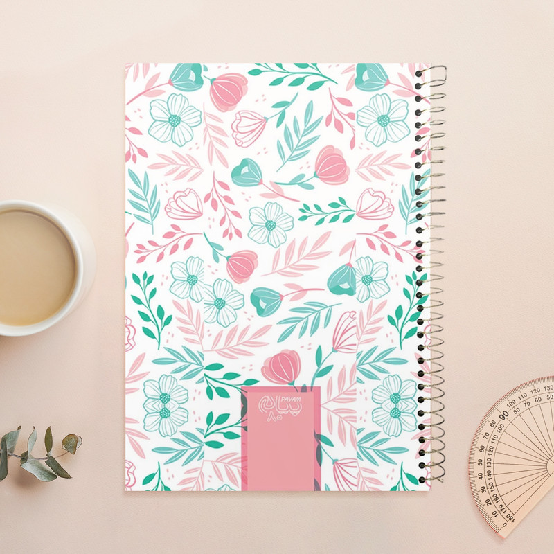 دفتر 80 برگ پیام طرح GOLi کد 80